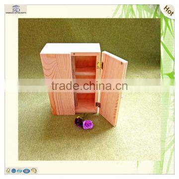 Shangdu Unfinished Color Standing Door Shape Wooden Box photo-6