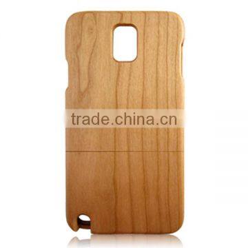 New style engraving real wood cell phone case two parts for Samsung Note3