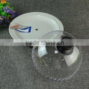Wholesale Royal Luxury Ceramic Cake Stand For Restaurant Decorating Cake Tools WIth Glass Cover photo-2