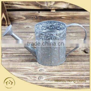 2014 new style antique metal zinc watering can decorative watering can