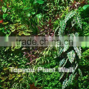 2014 factory price new designed high quality artificial plant wall/fake plant wall for decoration