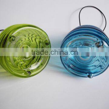 Colored Glass Bee Catcher With Handle photo-2