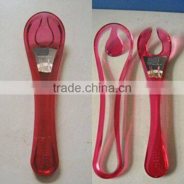 spoon,plastic salad spoon and fork,plastic spoon.salad spoon