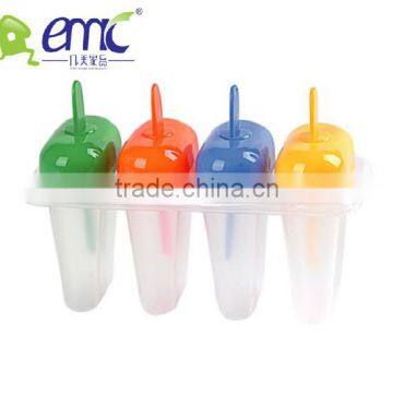 2095 PP plastic ice mould ice cream try with four areas