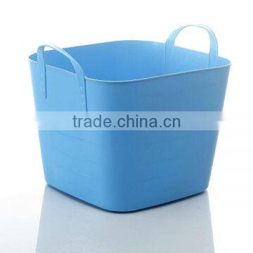 Plastic Portable Storage Bucket, Plastic Square Storage Bucket, Square Plastic Bucket photo-5