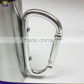 Stainless Steel Carabiner Coffee Mug With Laser Logo photo-3