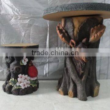 Garden Knock-down Fiberglass Wooden Table Tops photo-2