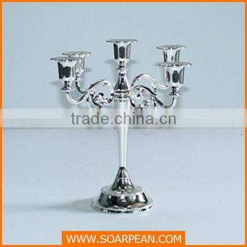 Modern Decoration Candlestick Holder Fiberglass Candlestick Wedding