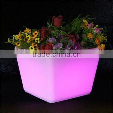 LED Large Garden Flower Pots Blue /led Flower Pots Plastic Liners Flower Pots Hanging Flower Pot photo-2