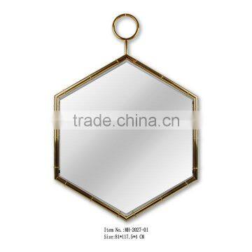 Vertical Stainless Steel Frame Mirrors Living Room Wall Arts