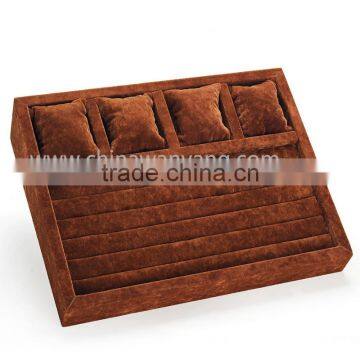 Fast Delivery Wooden Luxury Jewelry Ring Box photo-3