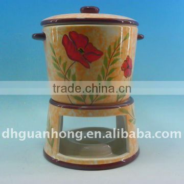 Ceramic Condensed Milk Pot