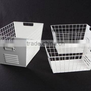 Metal Storage Use Portable Laundry Baskets