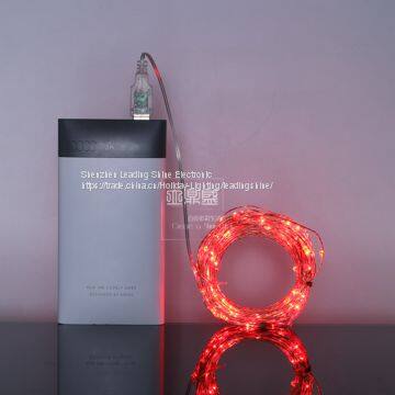 USB 5 Meter 50 Lights 10 Meter 100 Lights Colorful Munti Color Choosing Customized Copper String Fairy Firefly Light photo-3