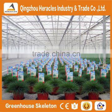 Heracles Versatile Multi Span Poly Film Greenhouse for Hydroponic Growing Systems of NFT and Soilless Systems photo-2