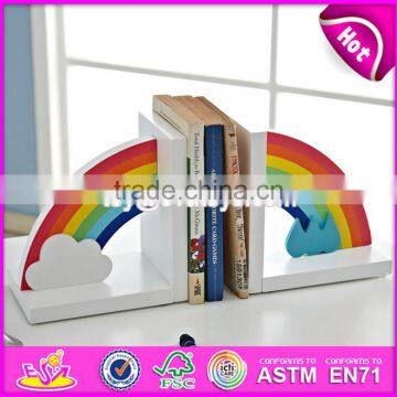 В продаже новые деревянные декоративные книгоудержатели для детей в радужных тонах 2017 года W08D065 photo-3