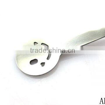 High Grade Long Smile Face Handle Stainless Steel Spoon photo-4