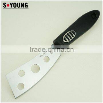 31033 Kitchen Gadget Kitchen Tool Strainer Cheese Knife Double Head Pizza Cutter photo-3