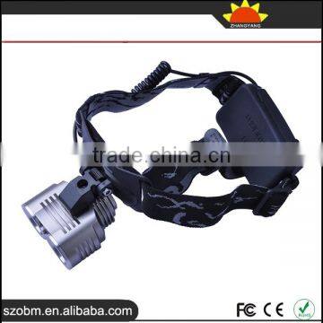 Multifunctional 2000 Lumens 2 LED T6 Adjustable Ultral Bright Headlamp Flashlight Bicycle Light Headlamp photo-4