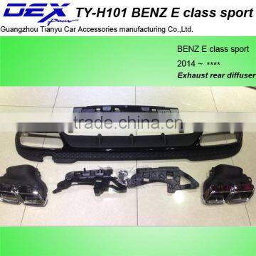 auto part universal muffler exhaust rear diffuser for BEN-----Z Eclass sport