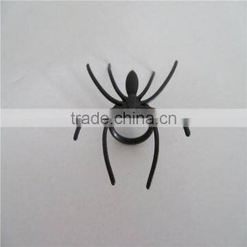 Promotional Black Spider Insect PS Ring-Low price