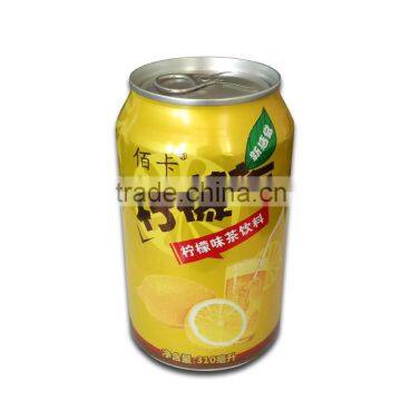 Private Label 310ml Canned Lemon Tea Drink With ISO, HACCP & HALAL in China photo-2
