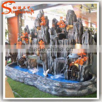 Simulation Waterfall Fountain Home Decortion Artificial Waterfall for Sale photo-5