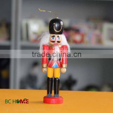 5 inch small painted wooden hanging nutcracker