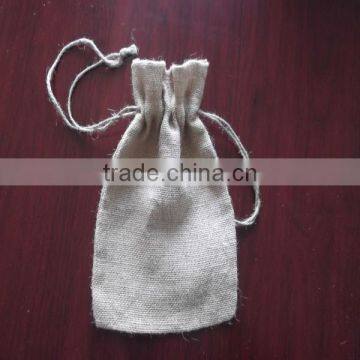 100% jute drawstring burlap bags wholesale