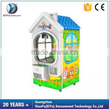 2017 Guangzhou DianFu Baby bear kids vending machine mini claw toy claw machine for sale