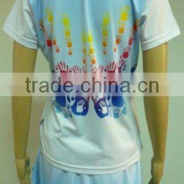 sublimation women's tennis clothes