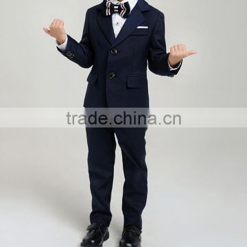 2016 latest design children's school uniform boy's 2 piece suit boys' formal suite