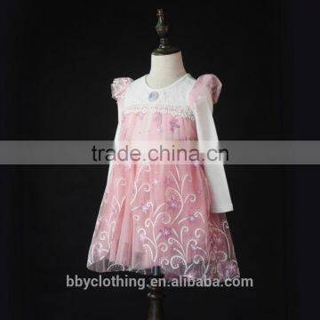 Hot 2017 Summer Girl Fashion Dress Children Clothing Girls Princess Party Dresses Baby Kids Clothes photo-4