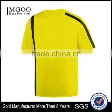 Attacking Third Jersey For Youth Man Short Sleeve Basic Breathable Jersey 100% Polyester Wicking Knit Comfort Sport Tee