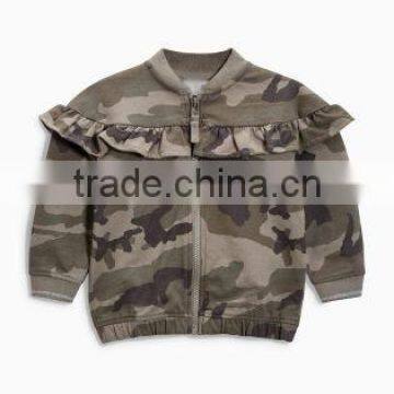 Fashion Zipper Plain Bomber Jacket ,latest Design Kids Padded Bomber Jacket, Quilted Bomber Jacket for Girls photo-5