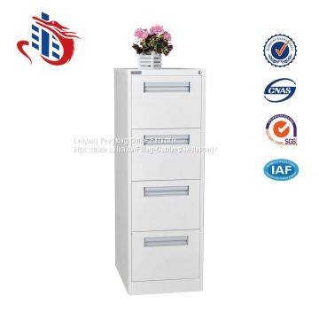 Hot sale metal handle design 4 drawers design steel file cabinet