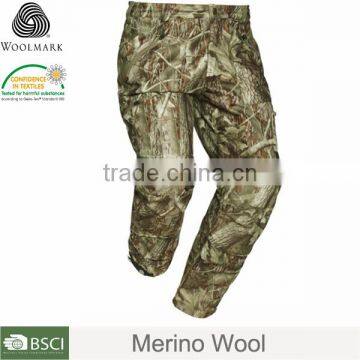 Merino wool military cargo pants,chino jogger pants