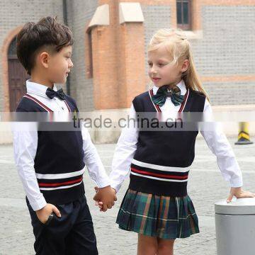 Custom Nice Latest Design Preschool Academy School Uniform for Kids Wholesale photo-2