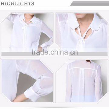 Design Normal Ladies Blouse Ladies Top Fashion Blouse,ladies Sexy Back Neck Designs Blouse photo-6