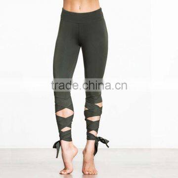 Fashion Design Wholesale Wicking Yoga Sport Leggings With Strap photo-3