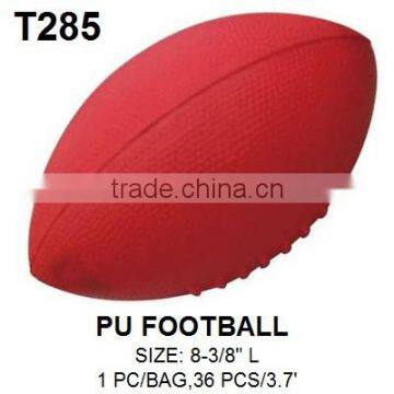 8-3/8 inch L PU Soft Touch Foam Football