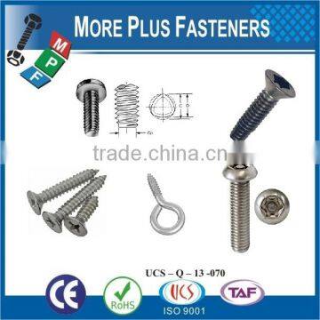 Made in Taiwan Carbon Steel High Quality Special Galvanized Confirmat Screw