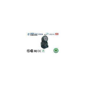 TV studios Zoom RGBW Led Stage Light 60pcs 18W , 12 Channels DMX Moving Head