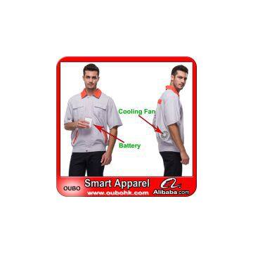 Work Clothes With Automatic Cooling System Battery Cooling Clothing Outdoor Working OUBOHK