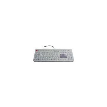 IP68 dynamic desk top Industrial Membrane Keyboard  with touchpad