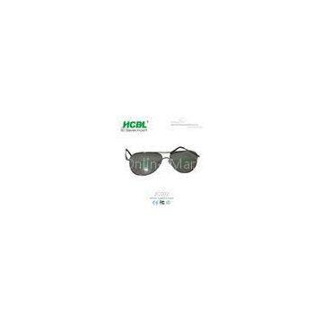 Promotional Silver Metal Frame Master Image 3D Glasses On PC / 3D Viewing Glasses