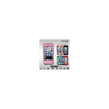 Colorful hard case for apple iphone 5