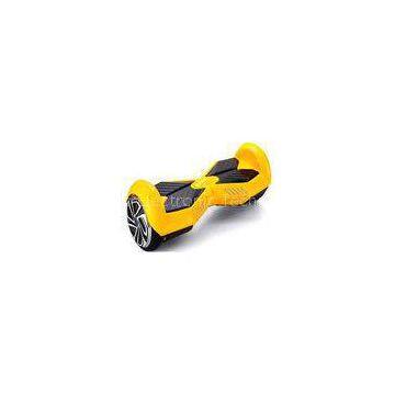 Yellow Portable Standing 2 Wheel Motorized Scooter Mini Segway Hoverboard