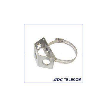 Three-Run Standoffs Bracket For Snap-in Hanger, Trapezoid Snap-in Box, Include Round Member Adapter