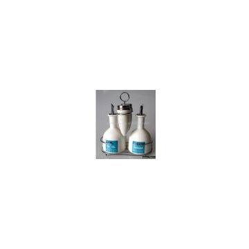 Sell 4pc Glass Condiment Set of Ceramic